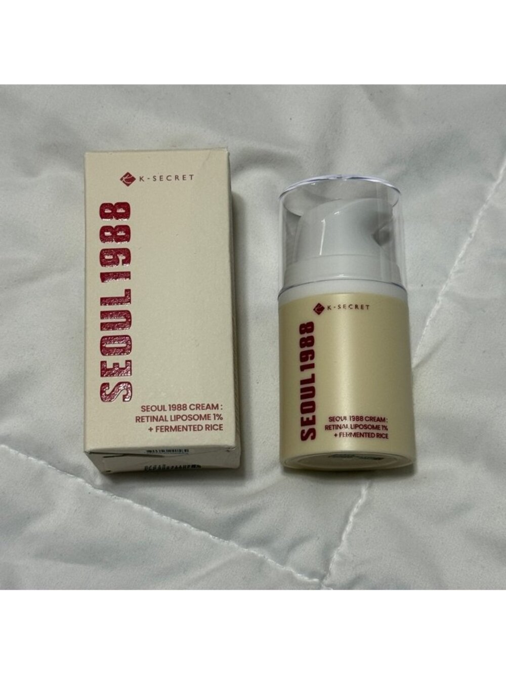 KSECRET SEOUL 1988 Cream Retinal Liposome 1% + Fermented Rice